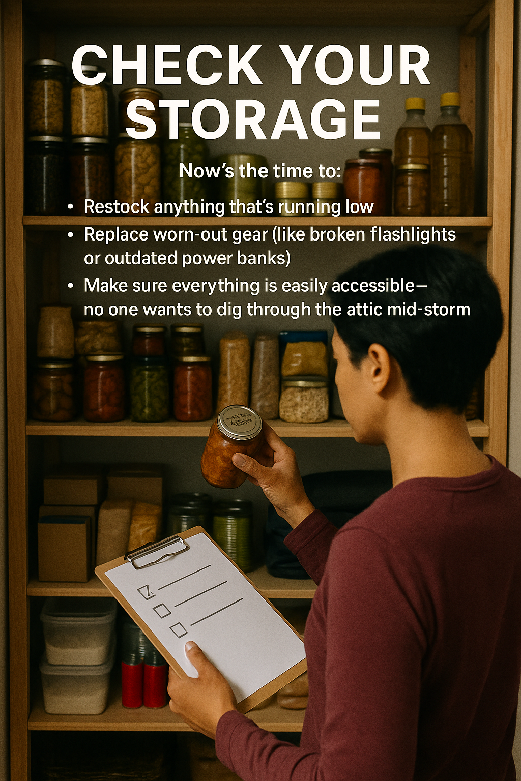 check your storage