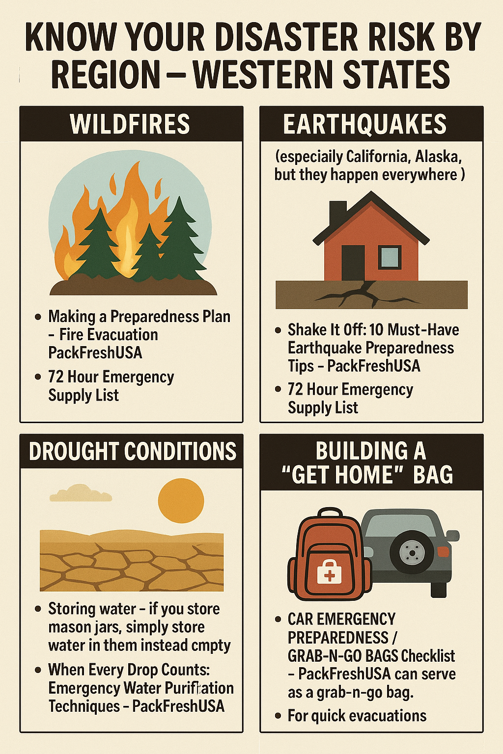 West Coast - Know your Emergency or Disaster Risk
