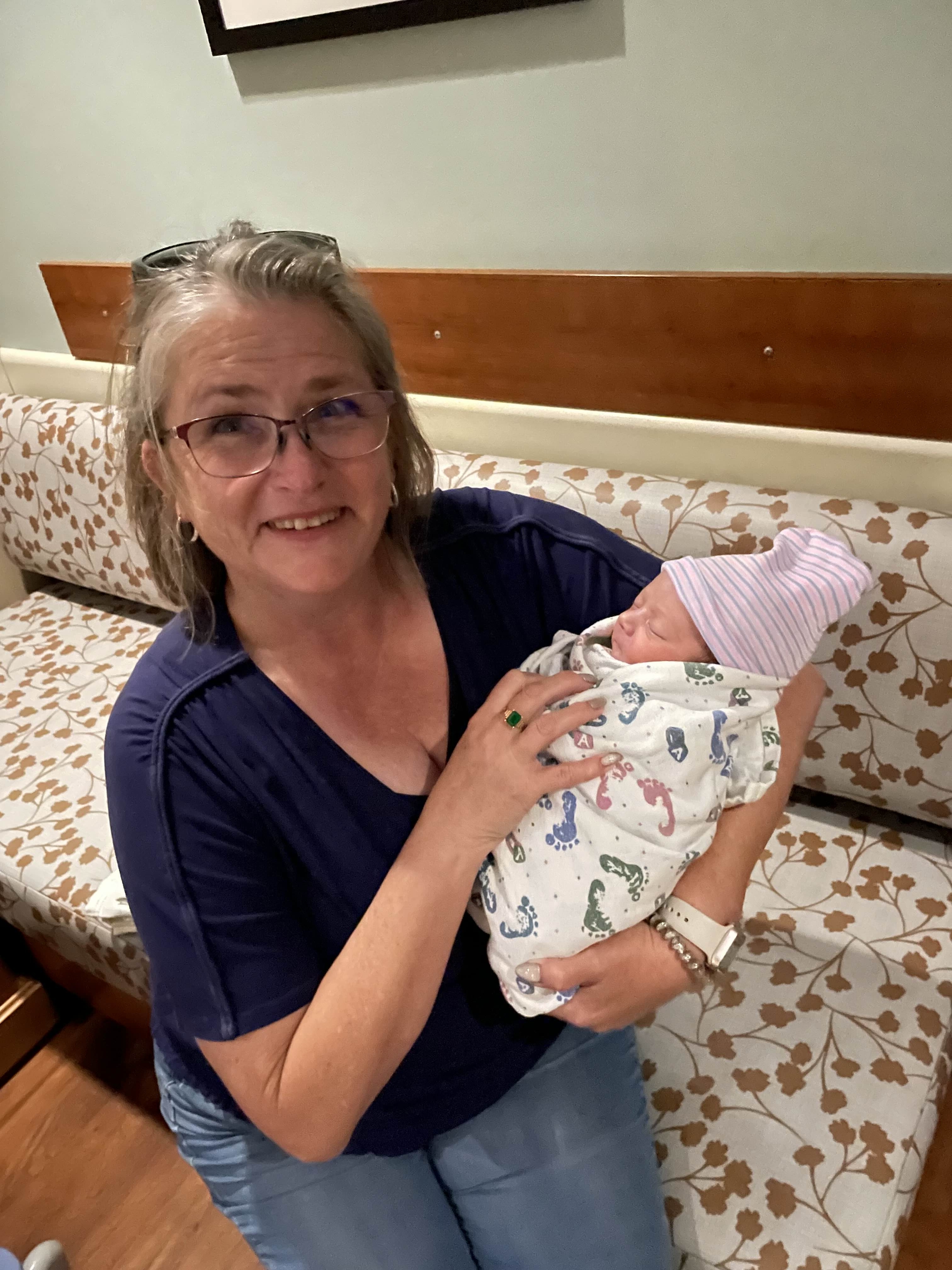 First Hold of the 1st Granchild